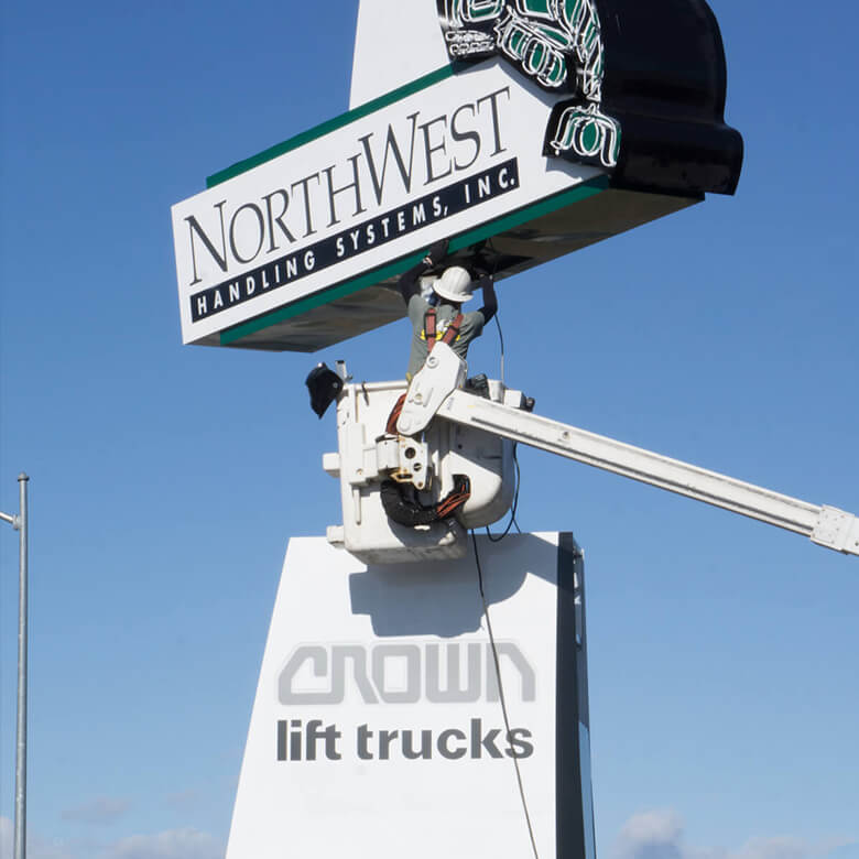 Northwest Handling Systems Eagle Signs Main