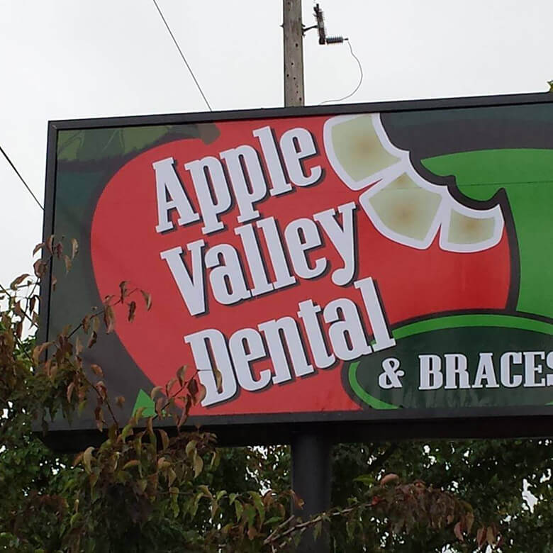 eagle signs main – apple valley dental billboard (1)