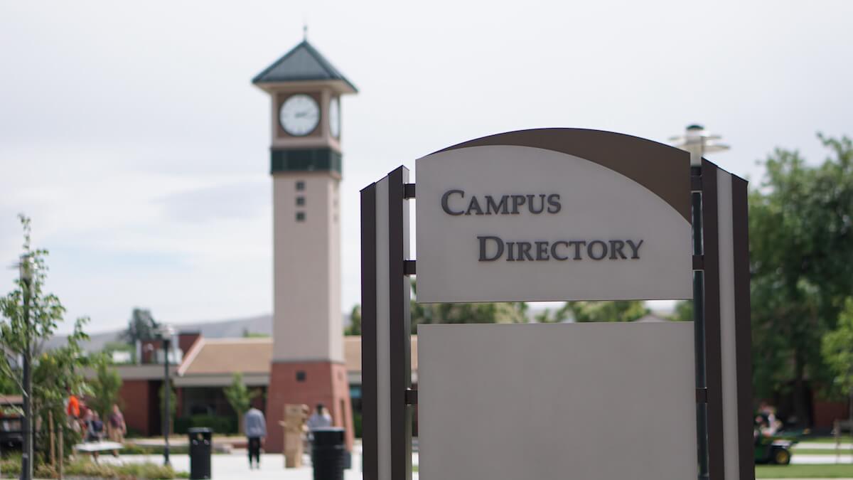 yakima valley college directory monument campus sign eagle signs 3